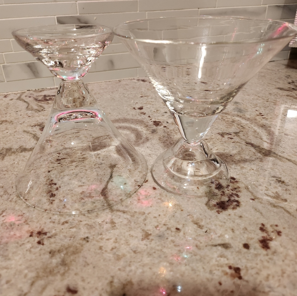 Martini glasses